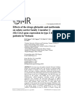 gmr19054 - Effects Drugs Gliclazide and Metformin Solute Carrier Family 2 Member 2 Slc2a2 Gene