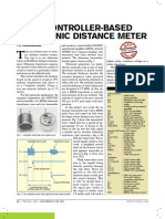 Ultrasonic Distance Meter