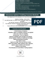 Options Trading Course Module Chandigarh Stock Market Institute