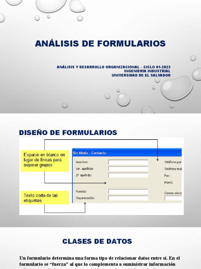 Diseño Eficiente de Formularios | PDF | Diseño | Información