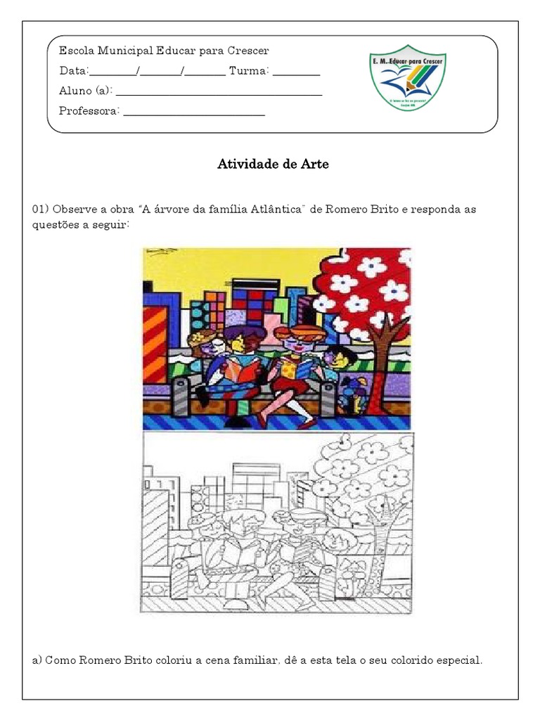 Atividade de Arte | PDF