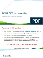 TCAR OPS Introduction To Industry - 9-10 June 2022