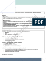 Plano de Ensino: Disciplina