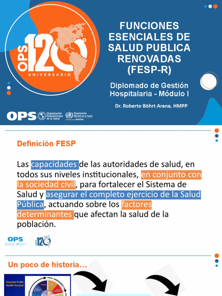 PresentaciÃ N FESP R Bohrt Plataforma | PDF | Salud pública ...