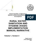 Dokumen - Tips - Rural Water Sanitation and Hygiene Wash Implementation Wash Republic of Afghanistan