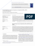 La investigación en recursos humanos en España de 2001 a 2010_ ¿la década prodigiosa_ _ Elsevier Enhanced Reader