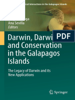 Darwin, Darwinism and Conservation in The Galapagos Islands - The Legacy of Darwin and Its New Applications