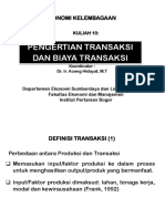 Kul 10 - Transaksi Dan Biaya Transaksi