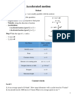 Chap2 Accelerated Motion Worksheet