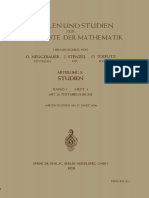 O. Neugebauer, Julius Stenzel, Otto Toeplitz (Eds.) - Quellen Und Studien Zur Geschichte Der Mathematik, Astronomie Und Physik_ Abteilung B_ Studien. Band 1. Heft 1-Springer (1929)