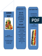 Leaflet Jajanan Sehat