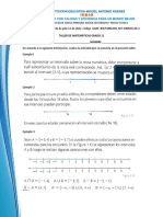 Taller de Matemáticas Grado 11