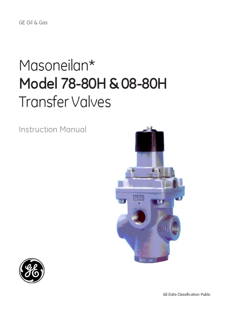 2 7880H 0880H Transfer Valves PDF Valve Hazards