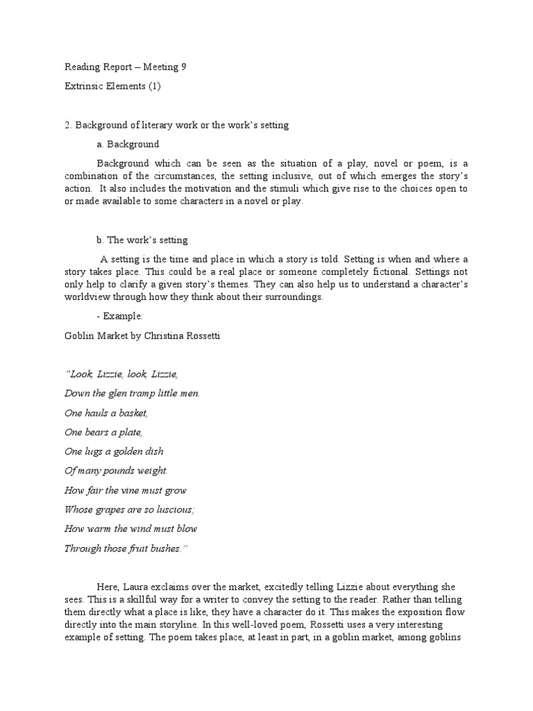 Reading report meet 9 2 3 pdf