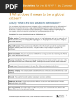 1b.activity - What Is The Best Solution To Deforestation