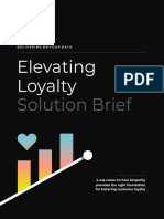 Delivering On Your Data Series - Solution Brief - Elevating Loyalty