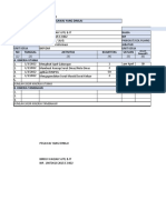 Format Laporan Aktivitas Manual - Pengurus Barang