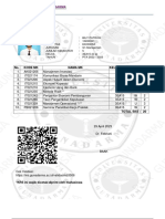 Kartu Rencana Studi (KRS) SEMESTER PTA 2022 / 2023: Kode MK Nama MK Kelas Ambil Jenis Sks