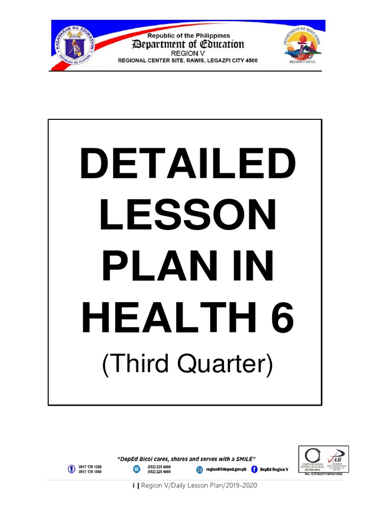 Health 6 3rd Quarter Final Pdf Influenza Cough