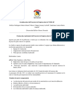 Evaluación Ambiental Del Proyecto de Exploración de VMM-49