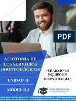 Módulo 3 - Auditoría de Los Servicios Odontológicos