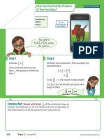 Envision - 8.5 Multiply Two Fractions