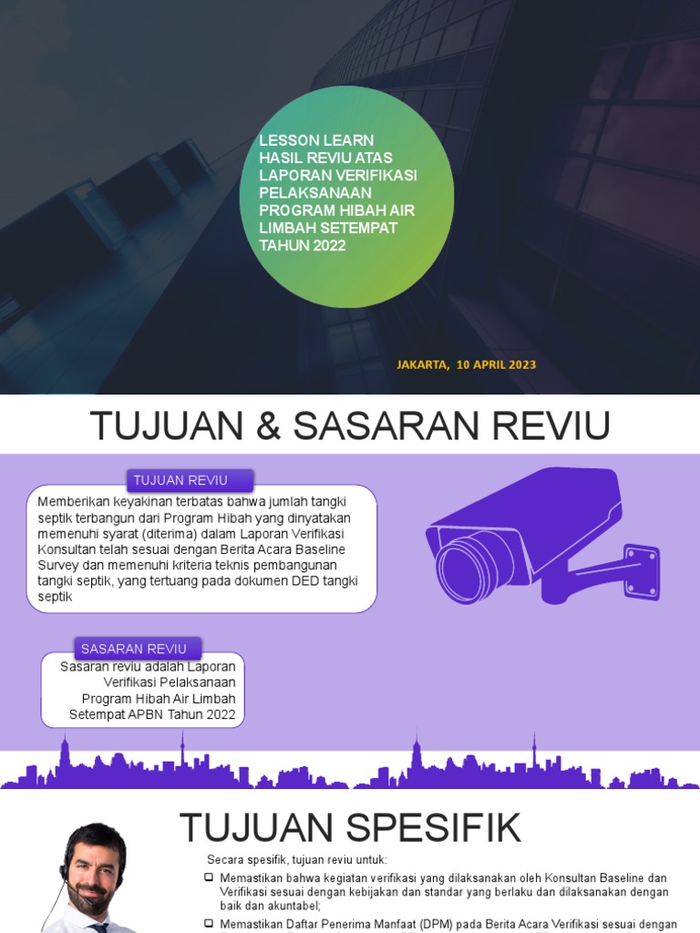 Reviu Program Hibah Air Limbah 2022 | PDF