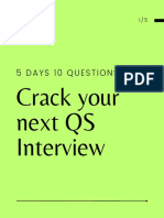 Quantity Surveyor Interview Questions Part-2