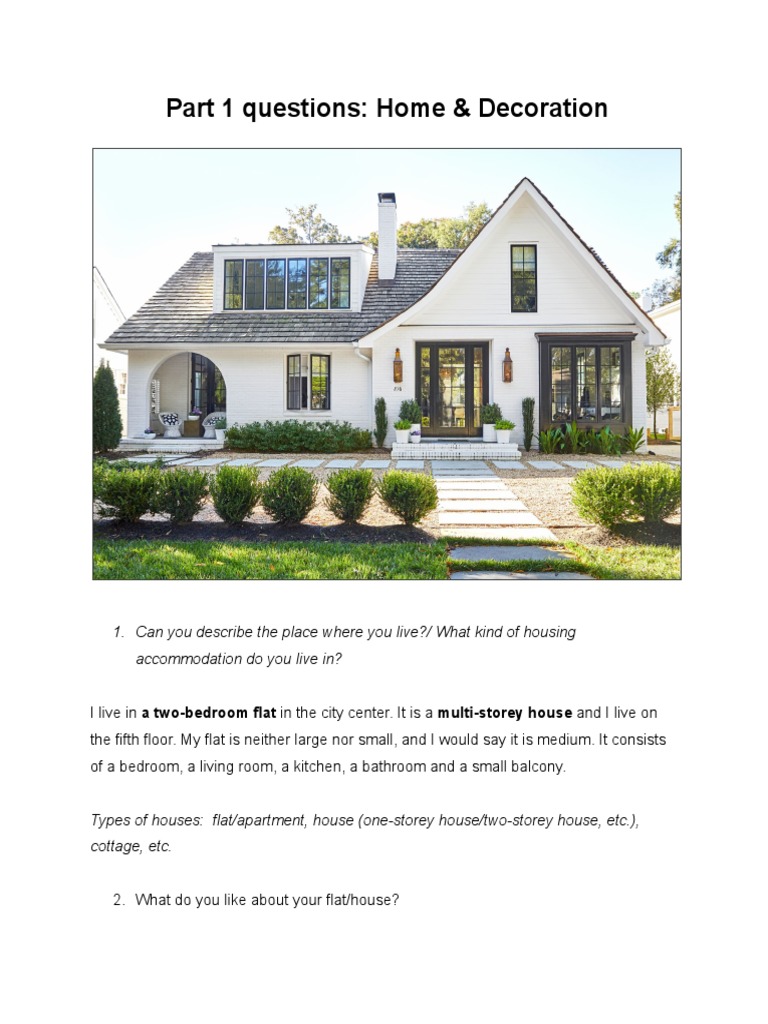 Home and Decoration Insights: Living Spaces | PDF | Language Arts ...