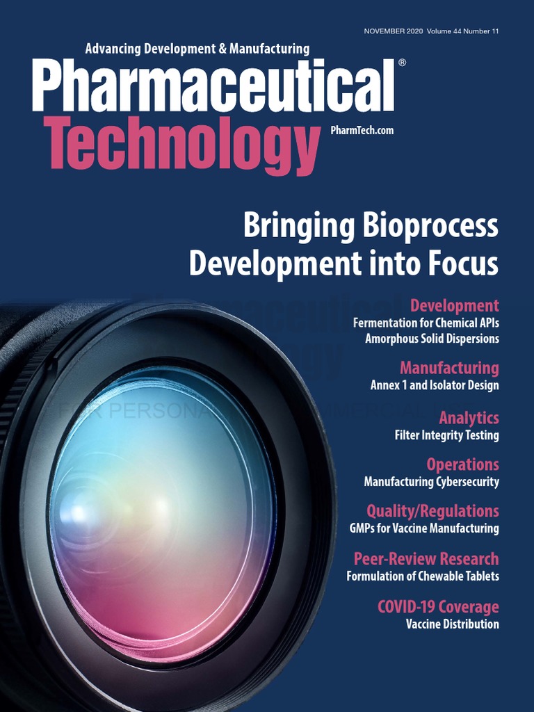 PharmTech NA Nov2020 WM | PDF | Pharmaceutical Formulation | Supply Chain
