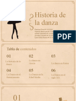 Historia de La Danza.