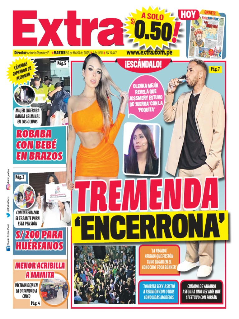 Diario Extra: Actualidad y Escándalos | PDF