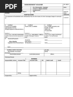 DISBURSEMENT VOUCHER New