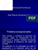 Contratación El Uso de Los Poderes Excepcionales