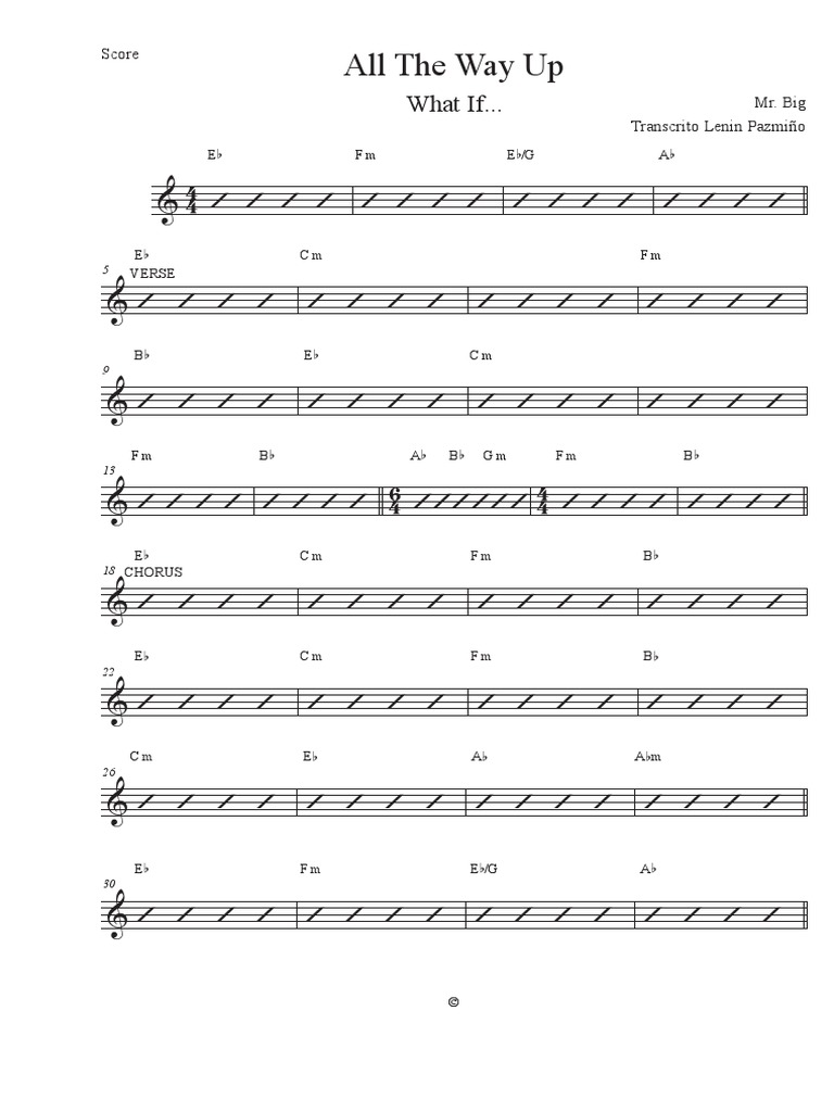 All the way up what if pdf