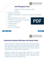 TOPIC 7 - Normal and Pathogenic Flora 2020