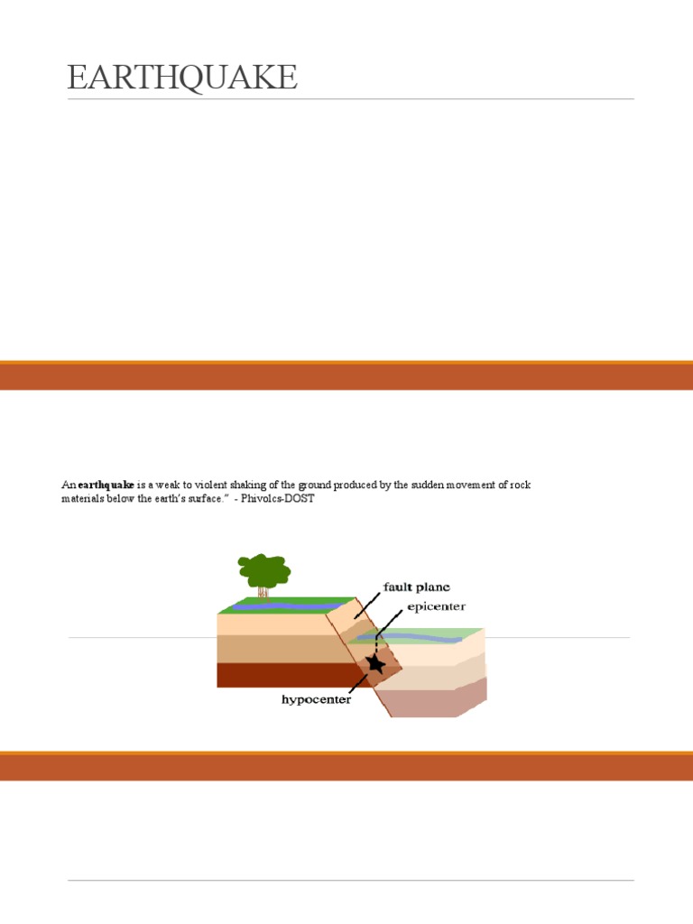 EARTHQUAKE | PDF
