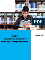TOEFL PREPARATION GUIDE FOR READING COMPREHENSION (Learner)