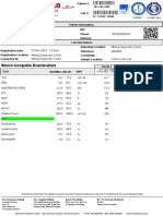 Patient Report View in PDF