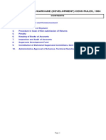 Sugarcane Cess Rules 1964 PDF