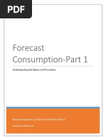 Forecast Consumption-PART 1