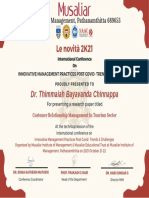 Dr. Thimmaiah Bayavanda Chinnappa