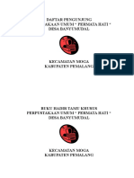 Daftar Pengunjungkoperasi