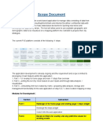 Scope Document - GIS and Table Integration Into FVD - Cloudester