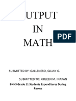 Output Inn Math