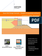 Quay Wall Design Example