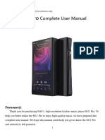 M11 Pro Complete User Manual - EN