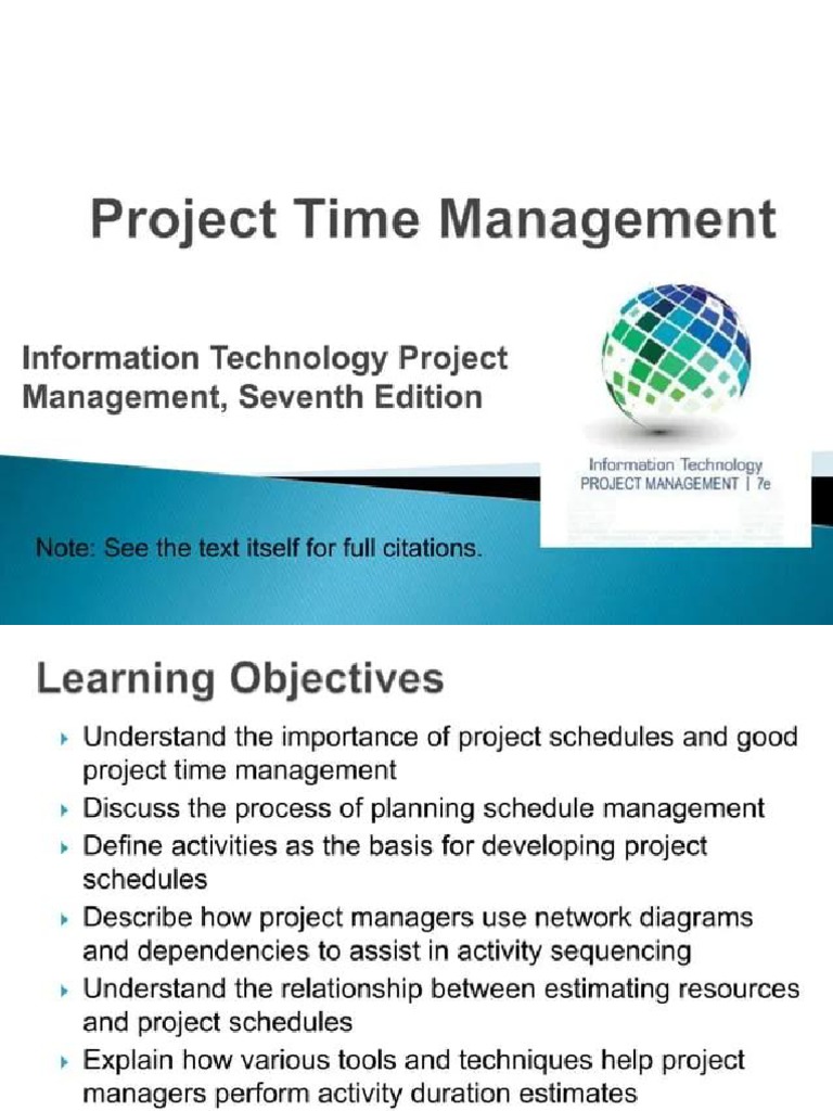 Project Time Management | PDF