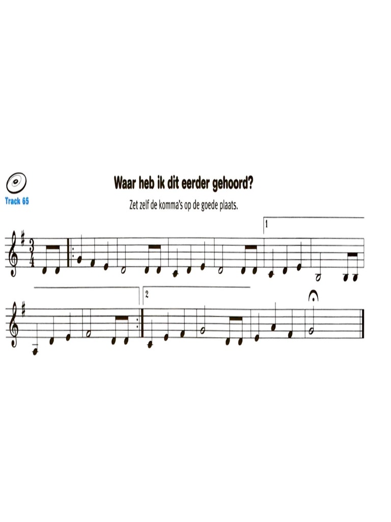 Waar Heb Ik Dit Eerder Gehoord | PDF