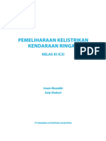 Perawatan Sistem Kelistrikan & Pengaman Kendaraan Ringan C3 XI